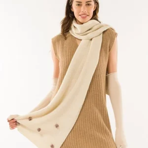 Sciarpa pon pon kontatto