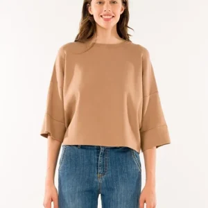 Girocollo risvolto manica kontatto