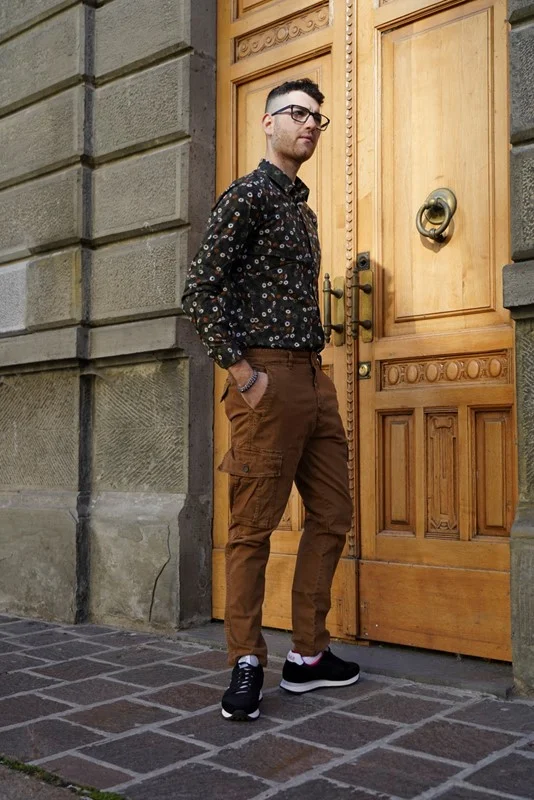 Pantalone cargo landek - immagine 3