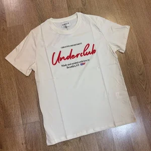 T shirt underclub logo corsivo