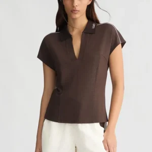 Polo  colletto scolo v logato liu jo