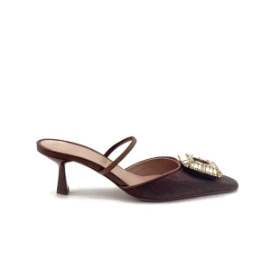 “Emilias” Sabot in Rafia Testa di Moro