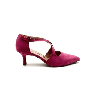 “Melanie” Decollete in Camoscio Fucsia