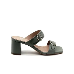 “Susy” Sabot in Nappa Verde Salvia