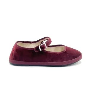 “Friulana Bebè” in Velluto Bordeaux