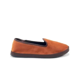 “Friulana” in Velluto Arancio e Marrone