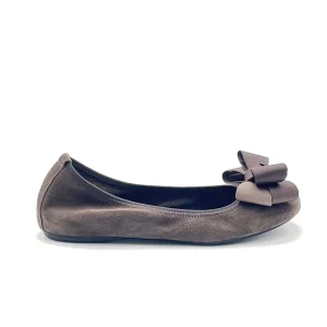 “Alice” Ballerina in Camoscio Marrone