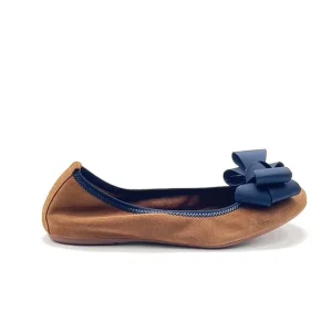 “Alice” Ballerina in Camoscio Cuoio