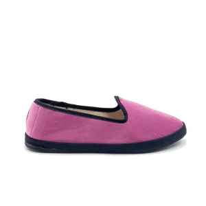 “Friulana” in Velluto Fucsia e Blu