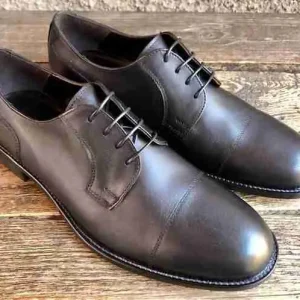 Metello 3046 derby pelle nera