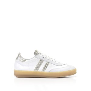 SILKERS LOVE O1 SNEAKERS NAPPA BIANCO