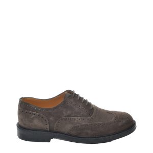Oxford in suede pepe