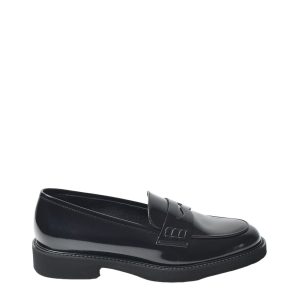 Mocassino in pelle nero