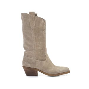 STIVALE TEXANO TX 10 CAMOSCIO TAUPE
