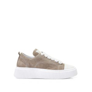 SILKERS VITA 20 SNEAKERS CAMOSCIO TAUPE
