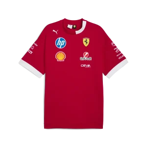 Scuderia Ferrari Drivers Oversized Maglietta Girocollo 🔥