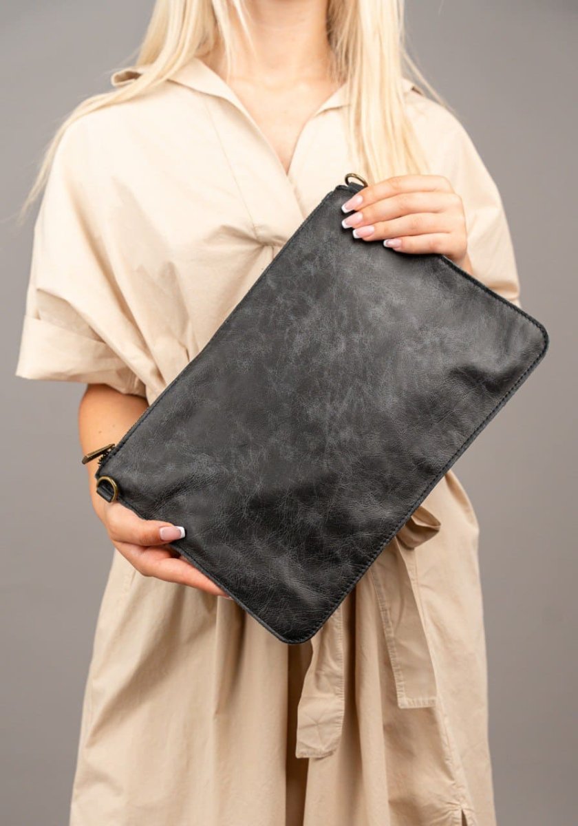 BORSA BUSTA IN BUFALO - immagine 9