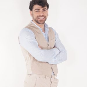 GILET MONOPETTO MICROFANTASIA