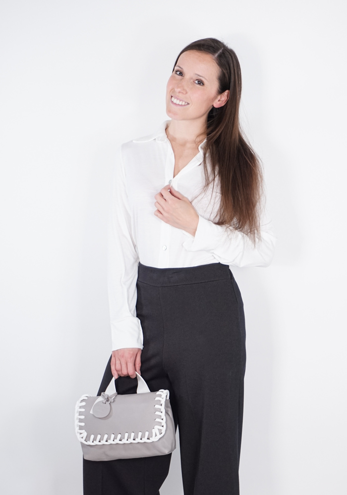 CAMICIA SLIM IN VISCOSA - immagine 3