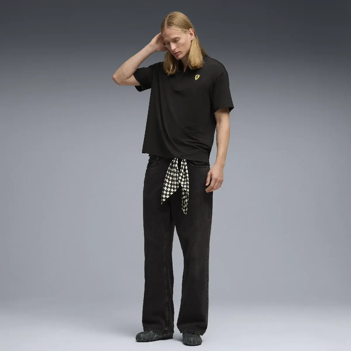 Ferrari polo, Cloudspun, nera - immagine 6