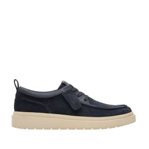 Scarpa legata Torhill in morbido suede blu navy