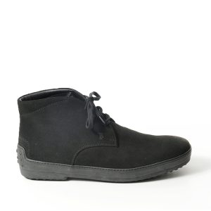 Polacchina Winter gommino suede nero