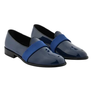 Belgian Loafer Paint Blue Art. 8330