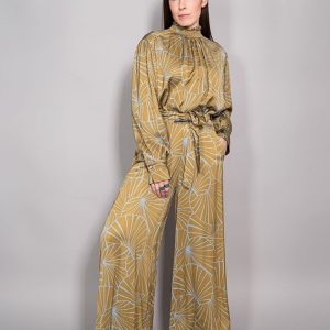 PANTALONE A PALAZZO STAMPATO