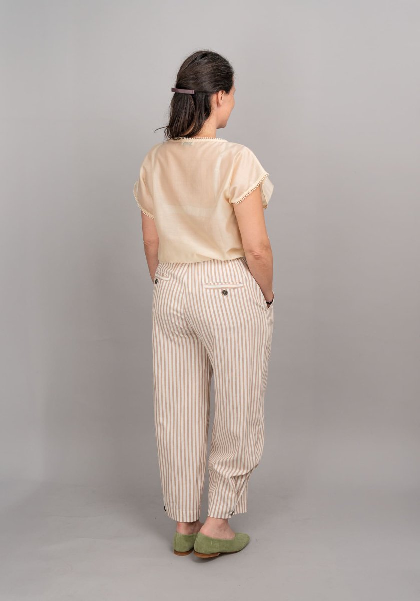 PANTALONE BAGGY BOTTONCINO - immagine 7