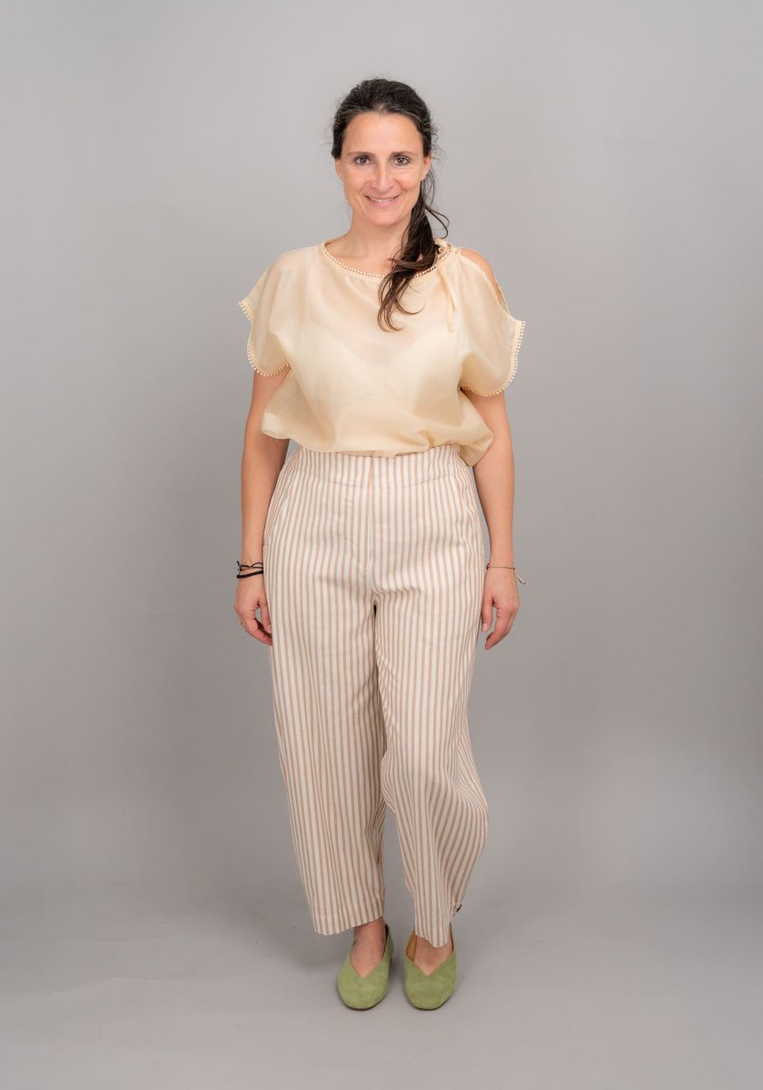 PANTALONE BAGGY BOTTONCINO - immagine 9