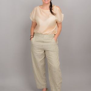 PANTALONE BAGGY BOTTONCINO