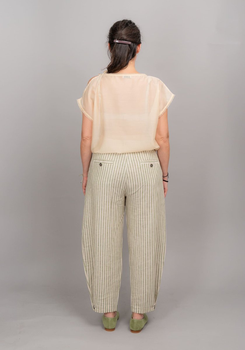 PANTALONE BAGGY BOTTONCINO - immagine 4