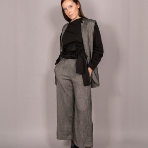 PANTALONI GAUCHO MELANGE