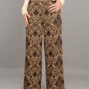 PANTALONE PALAZZO JAQUARD