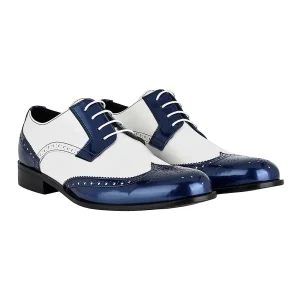 Scarpa Vintage Uomo Bluette art. 6013