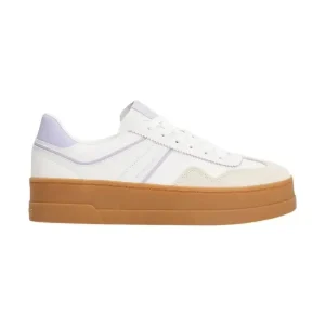 Sneakers The Greenwich con suola alta e pelle Donna Tommy Hilfiger Jeans