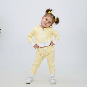 Tuta Elasticizzata Baby Giallina 20560