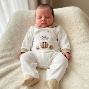 Tutina Caldo Cotone Orso Barbery 30414