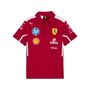 Scuderia Ferrari Team Polo Bambino 🔥
